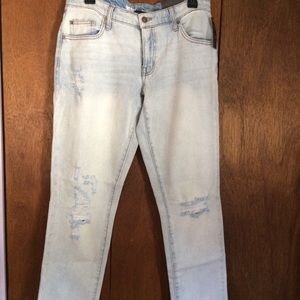 Mossimo LIght Destroyed Jeans